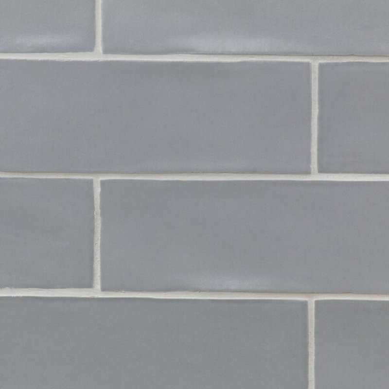 Bayou 3x12 Matte Ceramic Subway Tile, Gray