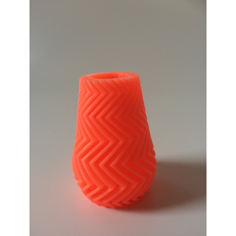 Trisler Handmade Table Vase, Orange