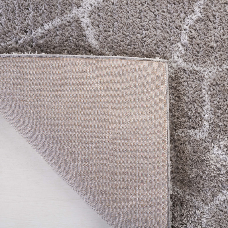 Averley Shag Performance Abstract Rug, Rectangle 5' x 7'
