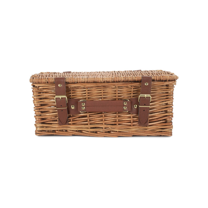 Wicker 14" Hamper Basket, 15cm H x 36cm W x 26cm D