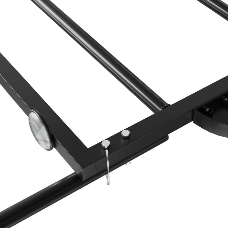 Bike Trailer Black Iron, 34cm H x 126cm W x 63cm D