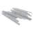 Karma Random Sized Glass Linear Mosaic Wall Tile-45293115