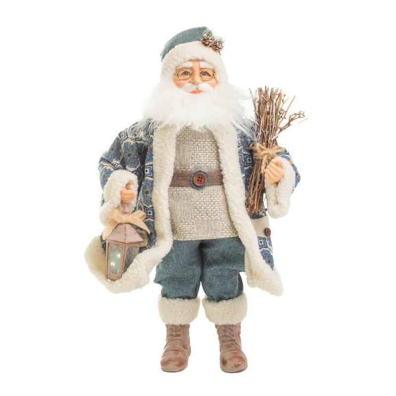Bleu marine père Noël nordique