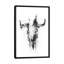 « bull crâne », reproduction d’art sur toile-71968711-71968712