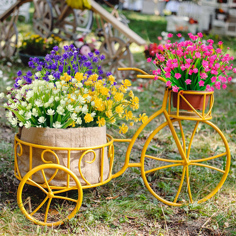 Arrangement floral fleurs de jasmin artificielles, Multicolore