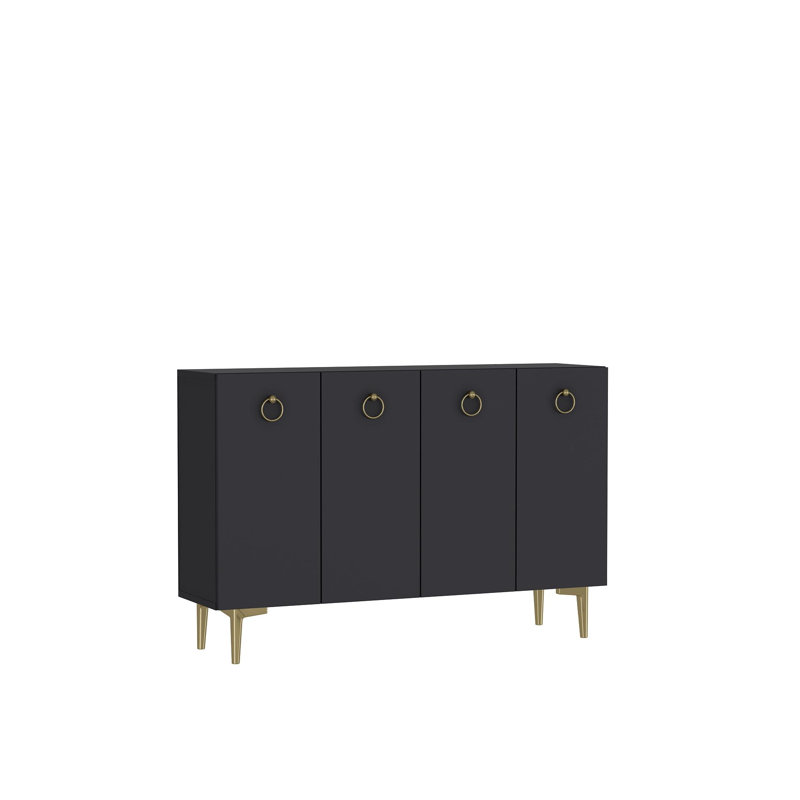 Console, Noir et or