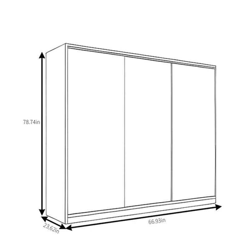 Quanice, 79" H x 67" W x 24" D