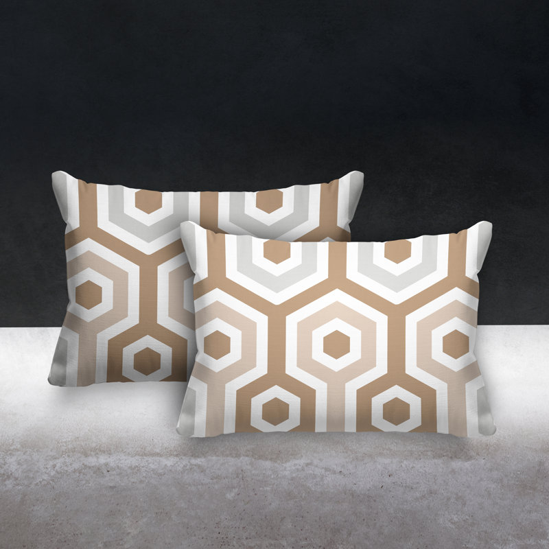 Coussin lombaire intérieur / extérieur Pento, Beige