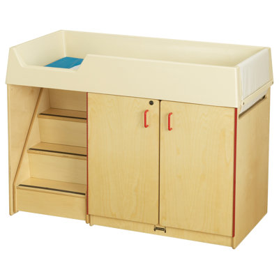 Jonti-Craft Diaper Changer with Stairs