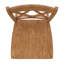 Fortville Solid Wood Cross Back Side Chair-1355638651