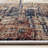 Ealey Red Blue Beige Abstract High-Traffic Rug-1073001793
