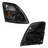 Headlights Assembly Fit For 2004-2014 Volvo VNL Black LED High/Low Beam Factory Style Pair