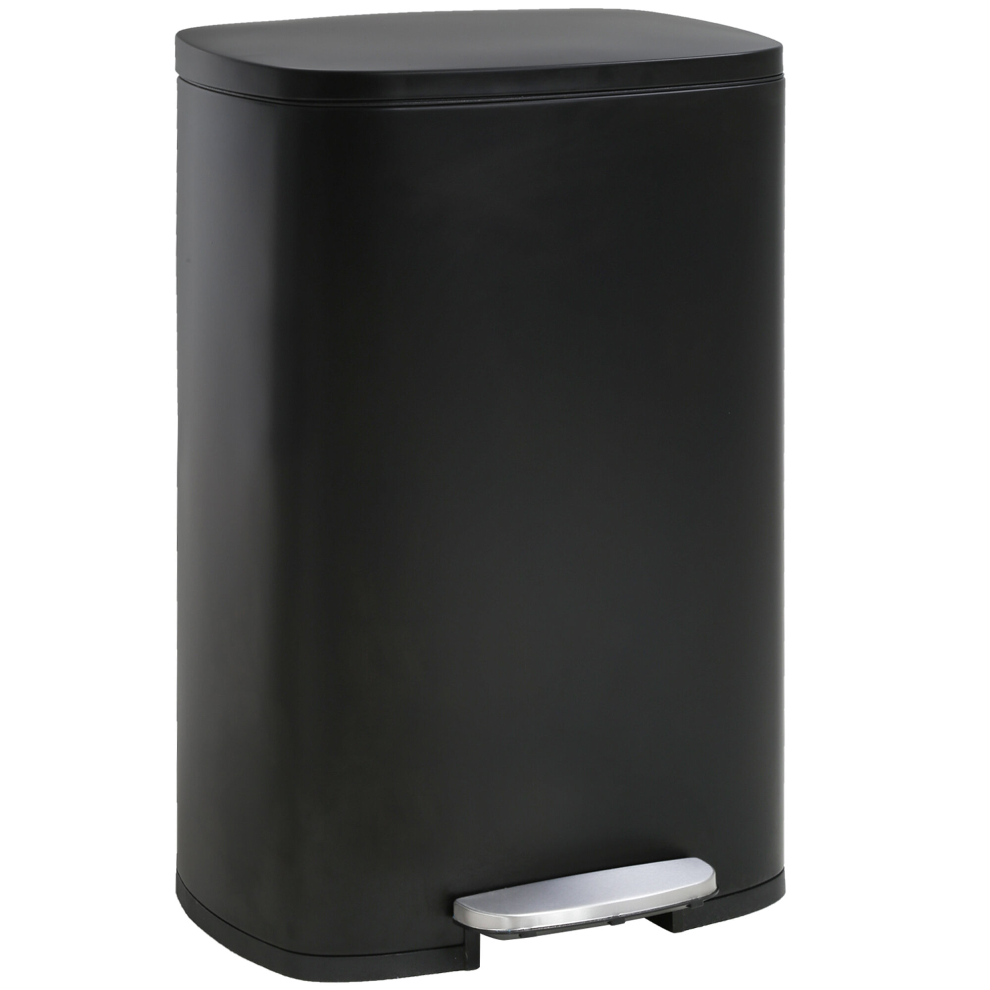 Rubbermaid Commercial Products Touch Top Trash Can/Wastebasket with Lid, 13- Gallon, Small Black Garbage Bin for Home/Kitchen/Bathroom/Bedroom/Office -  Yahoo Shopping