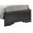 Lorana Bed , Metalic Black-19851478-19851496