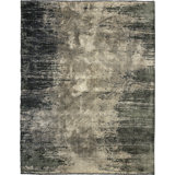Rapture Beige Gray No Pattern And Not Solid Color Luxury Area Rug