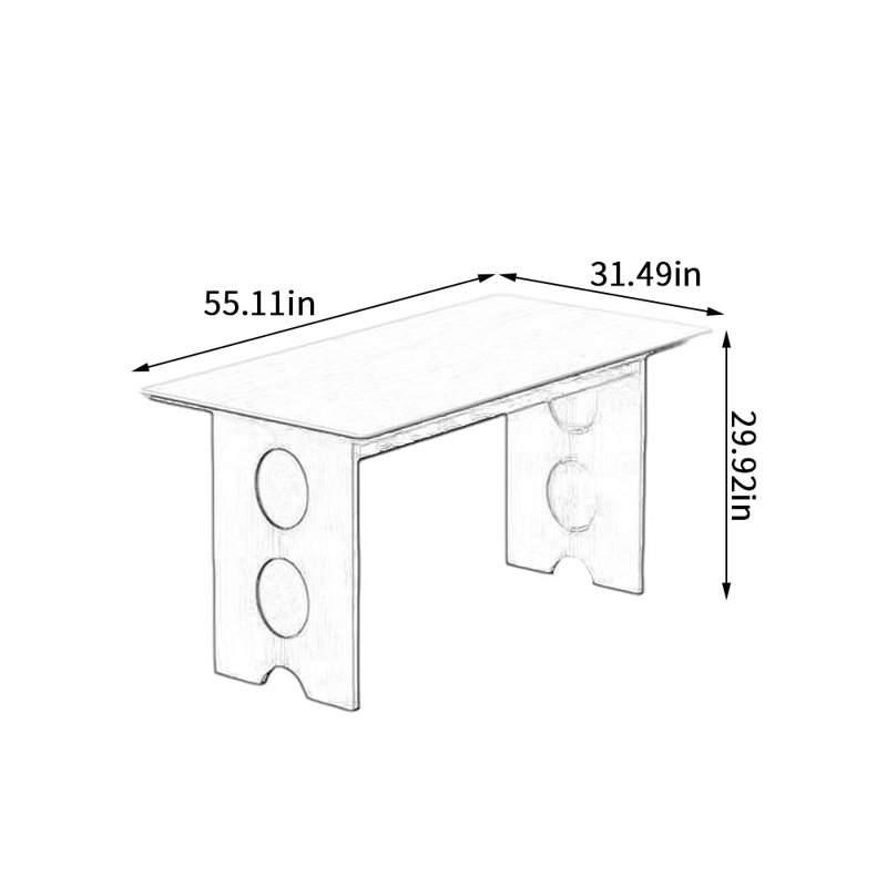 Nicastro, 29.92"H x 55.11"L x 31.49"W