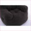 Fauteuil à billes Soft Teddy - sans assemblage, capacité 250 lb | Gris foncé | Ours en peluche-1529484906
