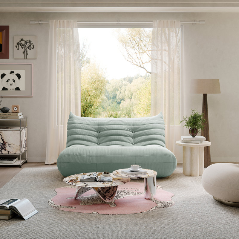 Fauteuil à billes Casto Lazy, Vert menthe