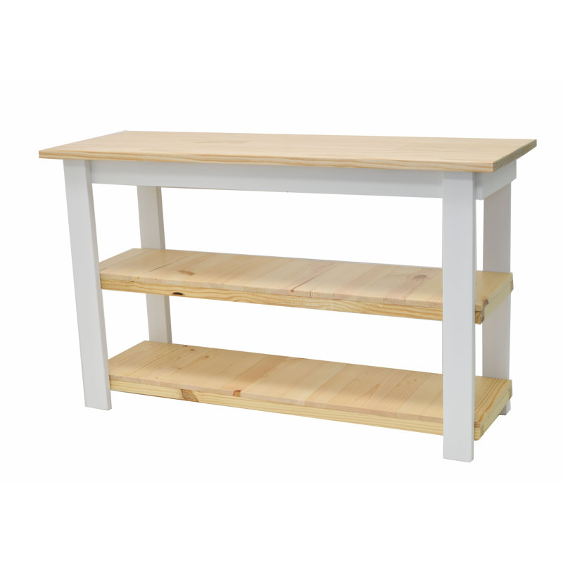 Jarrard Solid Wood Kitchen Island