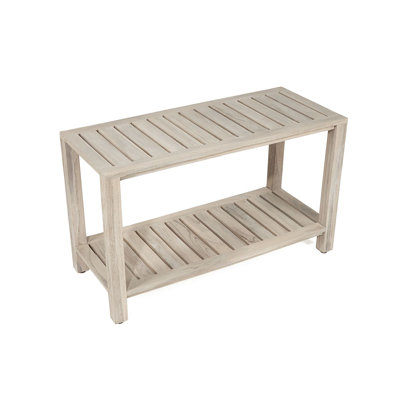 Neiya 30'' W Teak Shower Bench