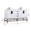 Ensemble de meuble-lavabo double 60 po Eugene-323889356