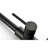 Pull Down Kitchen Faucet In Matt Black Stainless Steel - 360 Rotatable High Nozzle, Corrosion Coating, Single Handle For Convenient Water Flow And Temperature Control With Rust Adjustment-2044636709