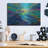 " After Dinner Swim Hammer Head Shark " by Jace D McTier Painting Print-226672516