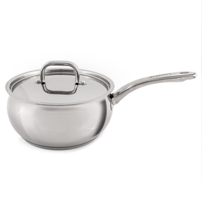 Casserole en acier inoxydable 18/10 de 8 po avec couvercle en acier inoxydable BergHOFF BellyFF