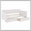 Twin Size Pine Wood Daybed With Two Spacious Storage Drawers For Versatile Use And Space Saving-89773452
