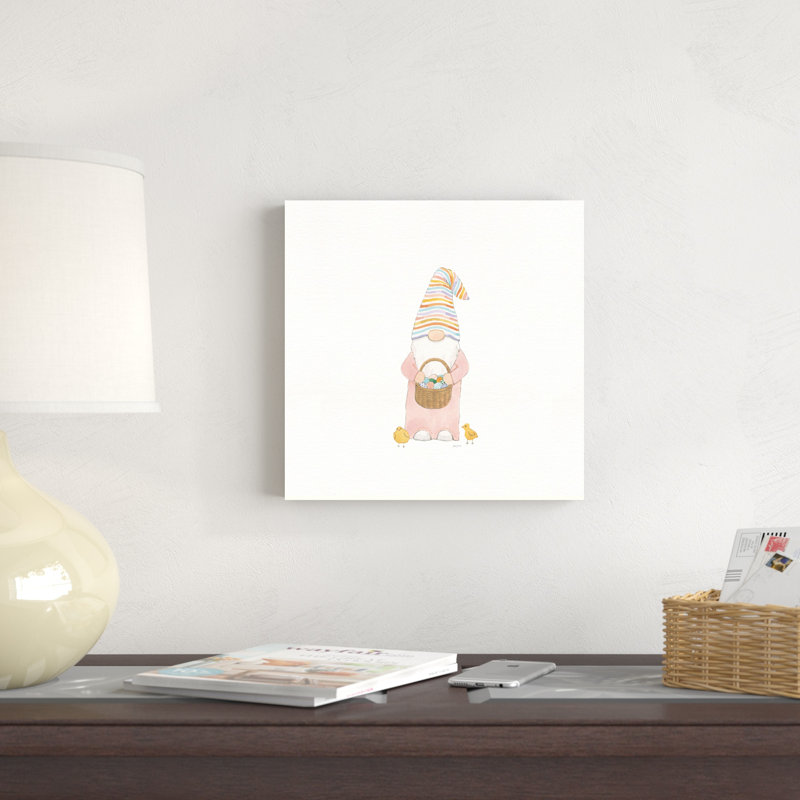 " Easter Gnomes II ", 12" H x 12" W x 1.25" D