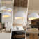 Jimyah 1- Light White Polyesters Unique/Statement Modern Pendant