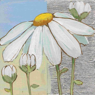 Marguerite blanche carrée II