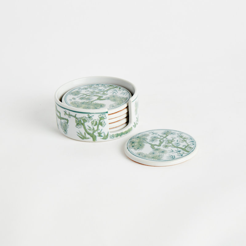 Ensemble de 6 sous-verres impériaux