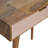 Solid Wood Mini Pink Dressing Table, 4 Compartments, Nordic Legs