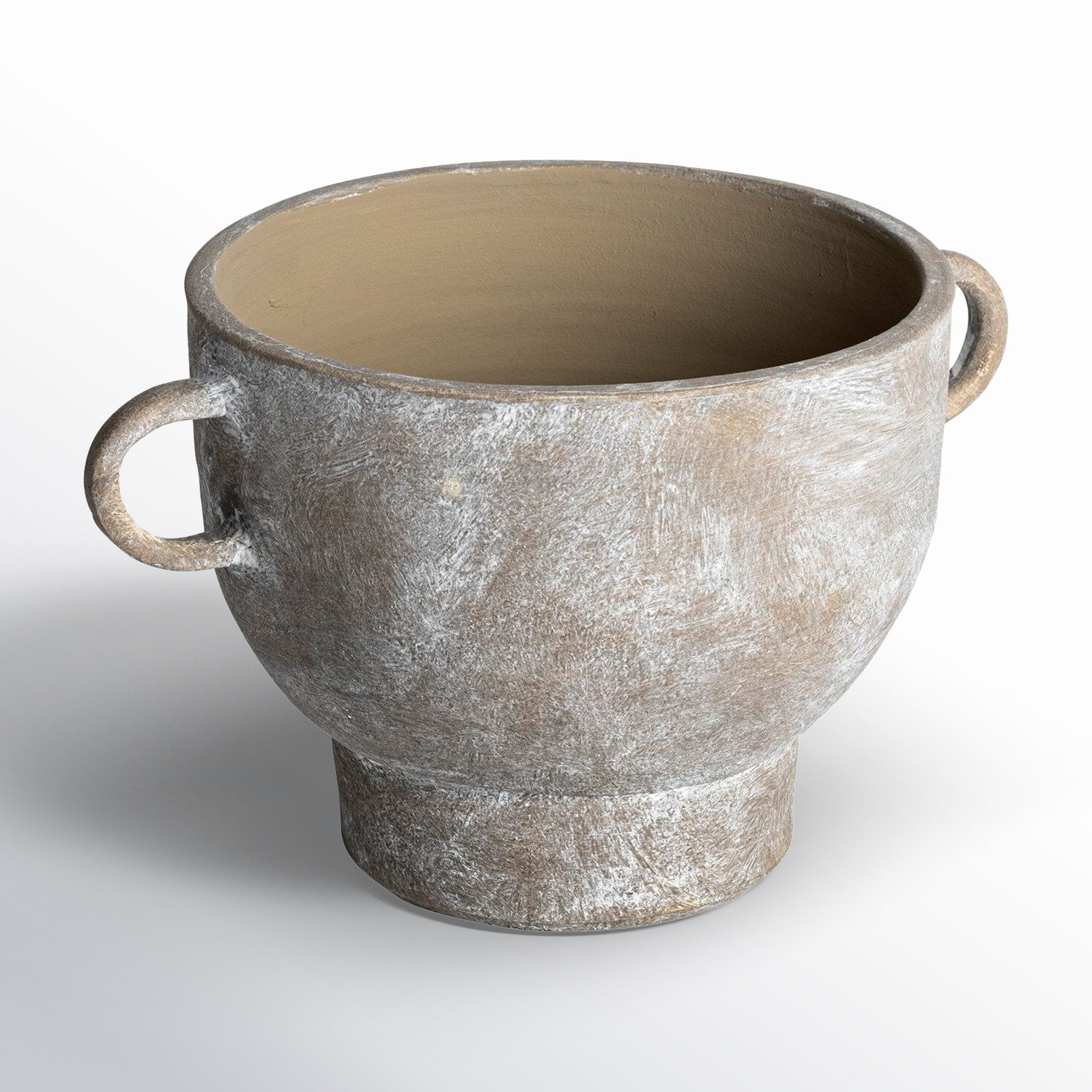 Waverly Ceramic / Porcelain Table Vase, 7.08" H x 11" W x 8.5" D