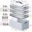JOYBOS  4-Tier Medicine Box with Leather Handle, Home Medicine Organizer for Storage and Gifting，Practical Mother's Day Gift-1370607631
