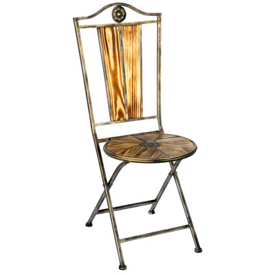 Foldable Outdoor Patio Dining Side Chair
