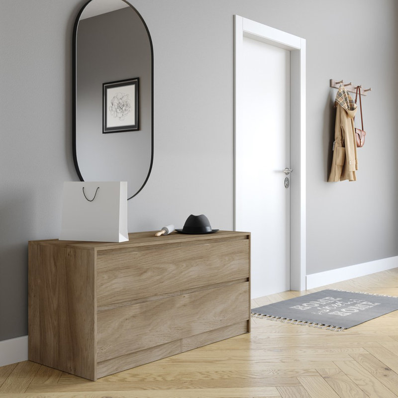 Rectangle Accent Chest, Oak