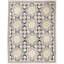 Hand-Knotted High-Quality Black and Gray Area Rug