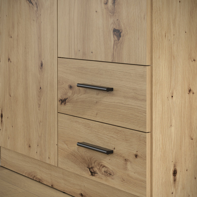 2 Door Manufactured Wood Wardrobe