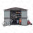 Outdoor Storage Shed,Metal Outside Sheds&Outdoor Storage Galvanized Steel,Tool Shed With Lockable Double Door For Patio,Backyard,Garden,Lawn-113816240-113816245