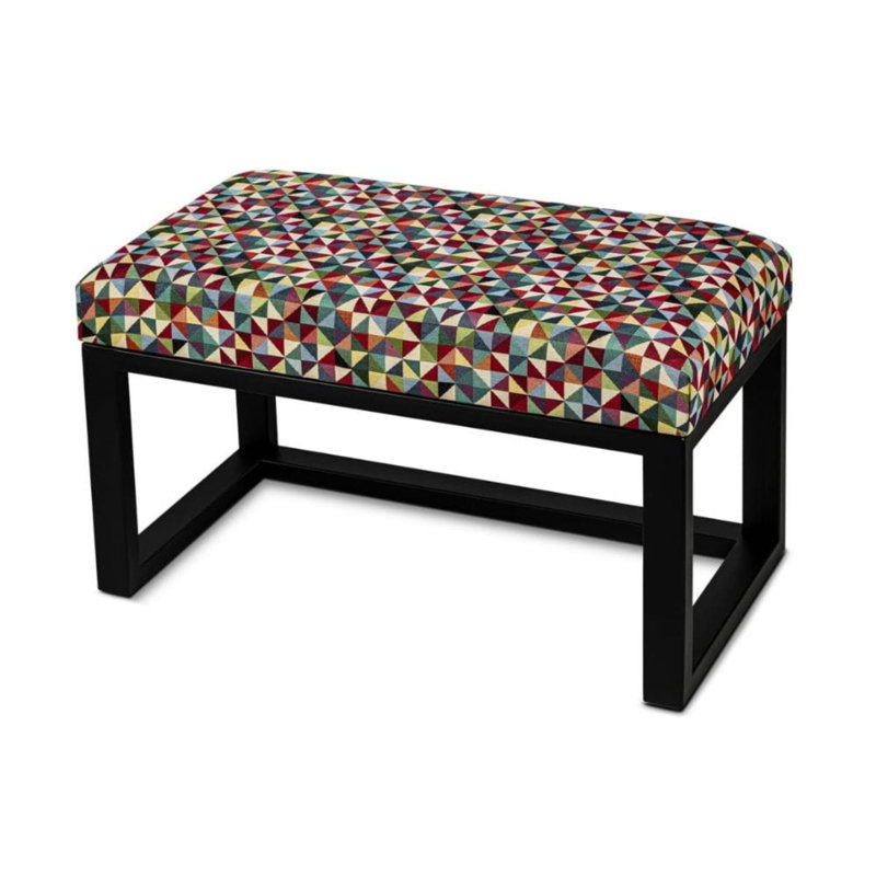 Ohiowa Velvet Upholstered Bench, 45 x 120 x 30cm