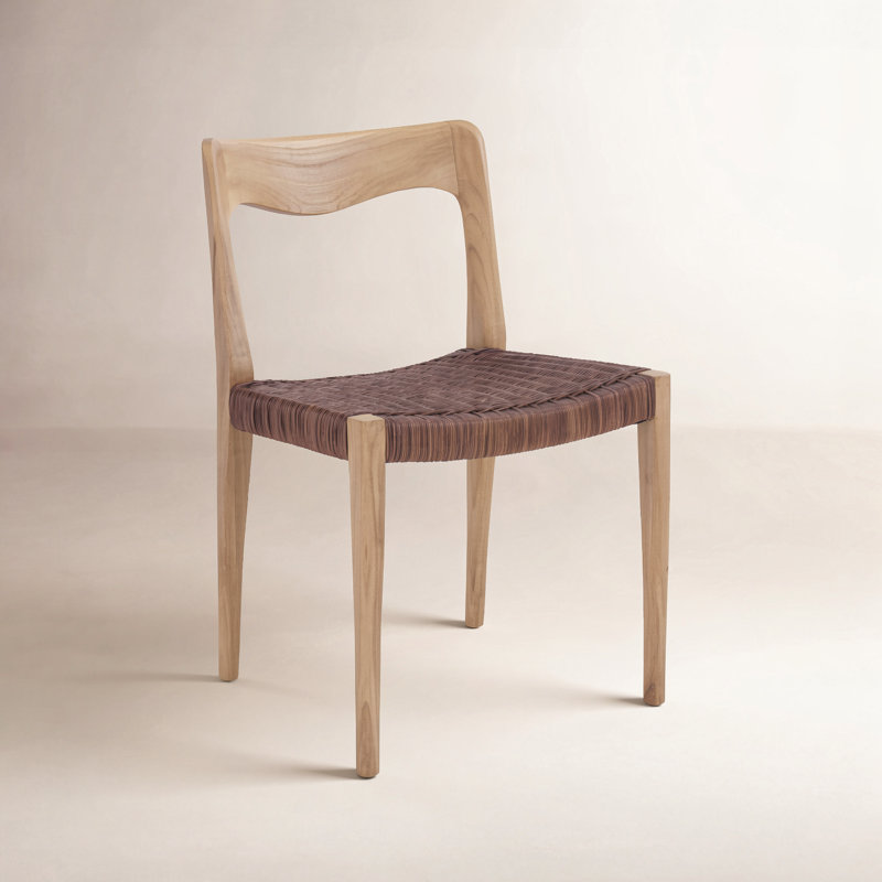 Chaise d'appoint beige Dannon, Natural/Honey