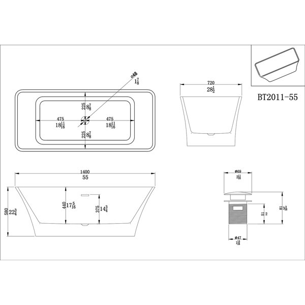 Dimensions du produit