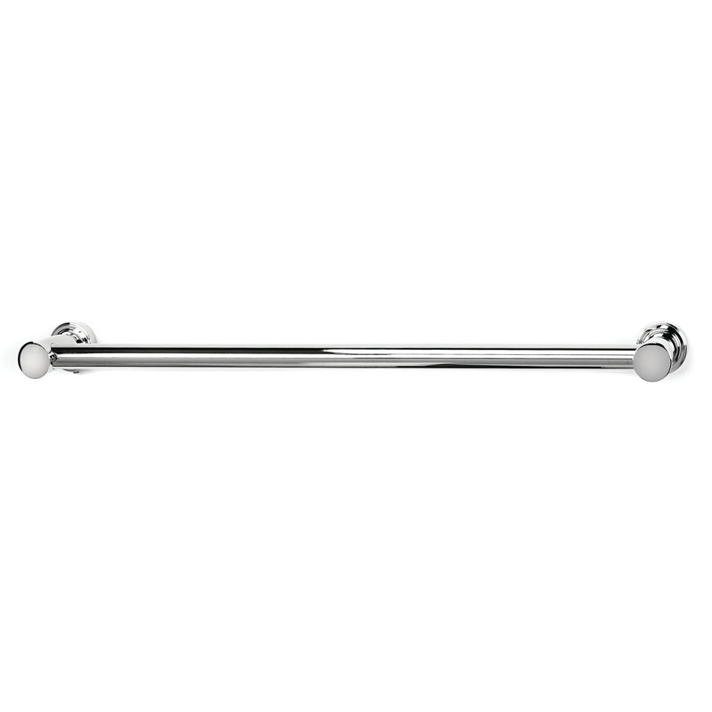 Infinity Wall Mounted Towel Bar, Polished Chrome