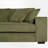 111.48" Wide L-Shape Upholstered Sectional-868888682