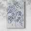 Bleu marine et lin botanique VI - Cavas enveloppés de galerie-108843364