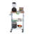 Shepha Kitchen Cart with Solid Wood Top