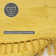 Handmade Happy cotton rug in yellow
