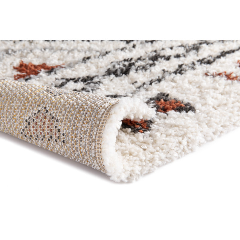 Chavez Abstract Shag Area Rug, Rectangle 160 x 230cm